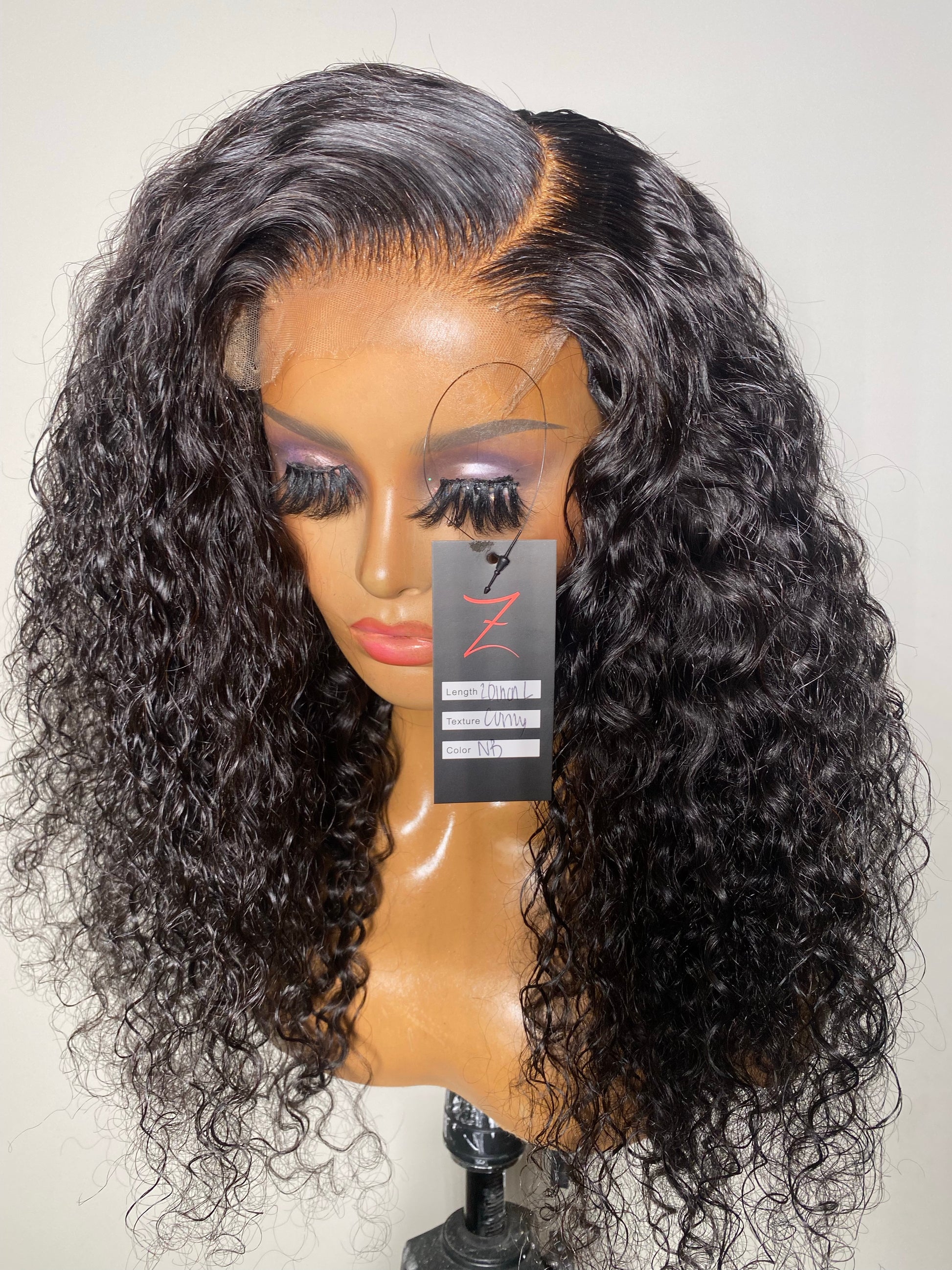 20x3 Raw indonesian curly 5x5 HD closure wig and 10 inch 180 density Bob wig Size Large - Styled By Zahna