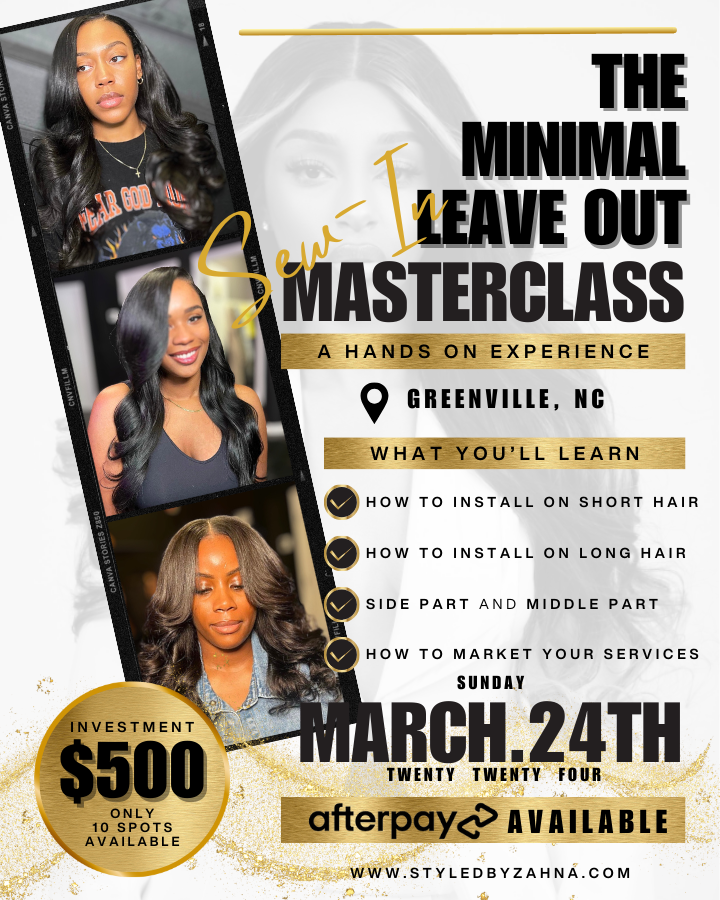 MASTERCLASS: Minimal Leave Out Sew-In - Styled By Zahna