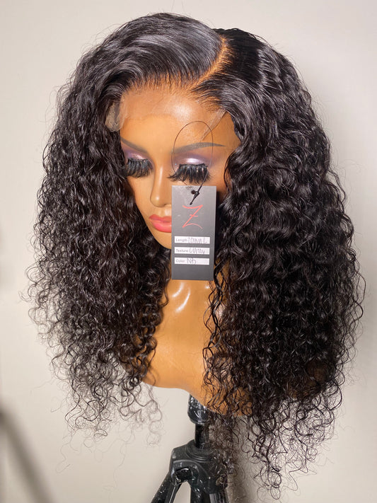 20x3 Raw indonesian curly 5x5 HD closure wig and 10 inch 180 density Bob wig Size Large - Styled By Zahna